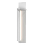 Backgate Indoor-Outdoor Sconce By Sonneman Lighting, Size: Large, Finish: Textured White, Orientation: Left