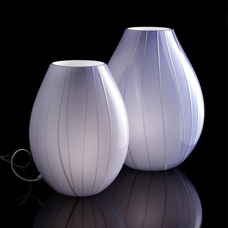 Fili Verticali Table Lamp by Murano Arte, Color: Lilac, Size: Medium,  | Casa Di Luce Lighting