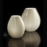 Fili Verticali Table Lamp by Murano Arte, Color: Dove Grey, Size: Medium,  | Casa Di Luce Lighting