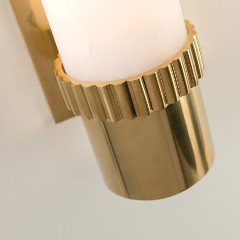 Argon Wall Sconce by Hudson Valley, Finish: Brass Aged, Old Bronze-Mitzi, Nickel Polished, ,  | Casa Di Luce Lighting