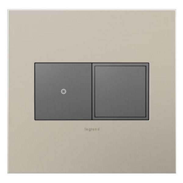 Adorne 15A Two-Gang Pop-Out Outlet by Legrand Adorne
