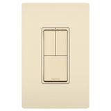 Radiant Two Single Pole Switch and Single Pole 3 Way - Casa Di Luce