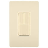 Radiant Two Single Pole Switch and Single Pole 3 Way - Casa Di Luce