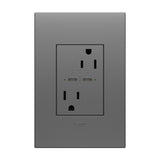 Adorne 15A Tamper Resistant Receptacle Ultra Fast 30 Watts of Power Delivery USB