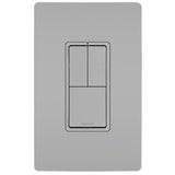 Radiant Two Single Pole Switch and Single Pole 3 Way - Casa Di Luce