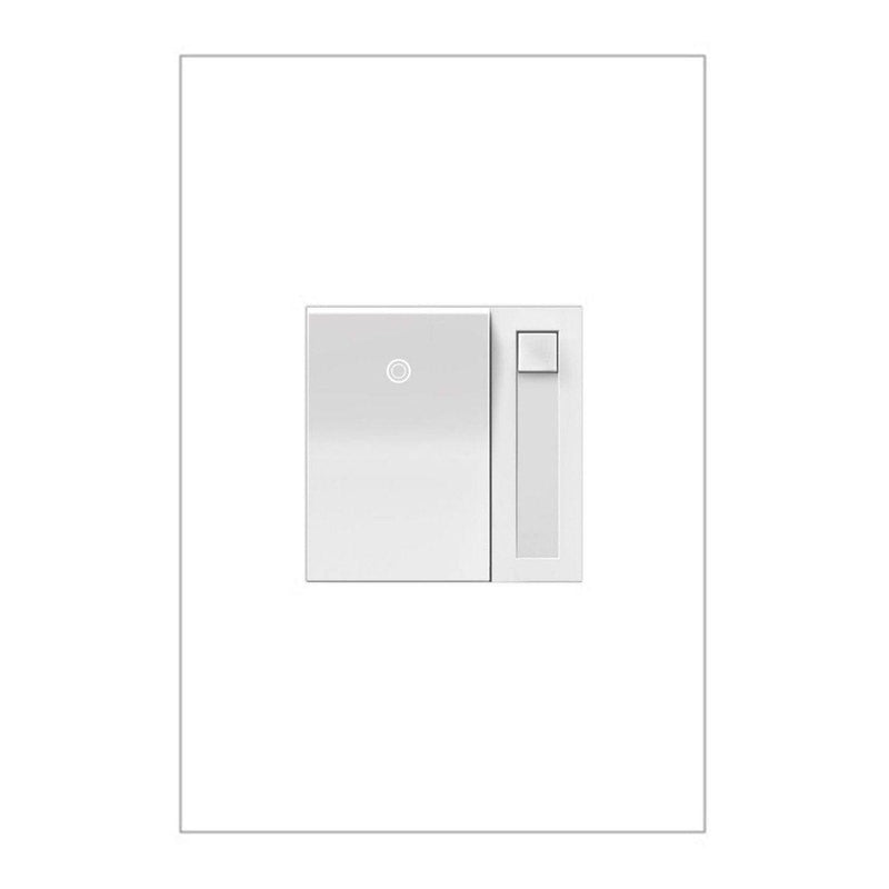 Adorne 450W CFL-LED Paddle Dimmer by Legrand Adorne, Color: White, ,  | Casa Di Luce Lighting