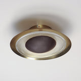 Prismatic Ceiling Light By Studio M, Finish: Natural Aged Brass