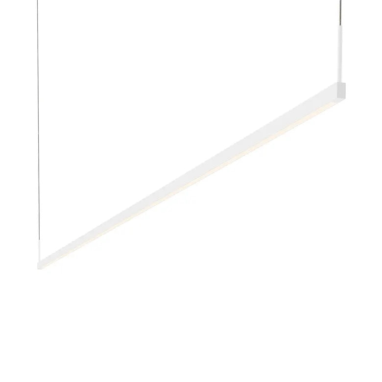 Thin-Line LED Pendant By Sonneman Lighting, Size: X Large, Finish: Satin White