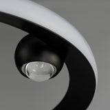 Nodes LED Chandelier By ET2, Finish: Black, Diameter: 18 inch