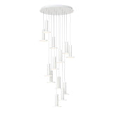 Cielo Multilight Chandelier by Pablo, Finish: White, Number of Lights: 13 lights,  | Casa Di Luce Lighting