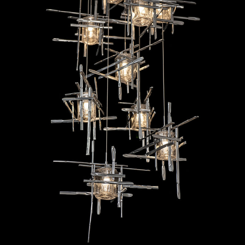 Seeded-Sterling Tura Multi Light Suspension by Hubbardton Forge