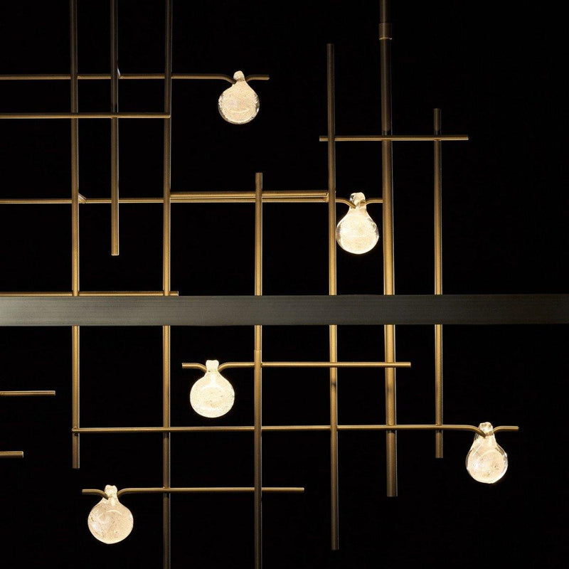 Spring LED Linear Suspension by Hubbardton Forge