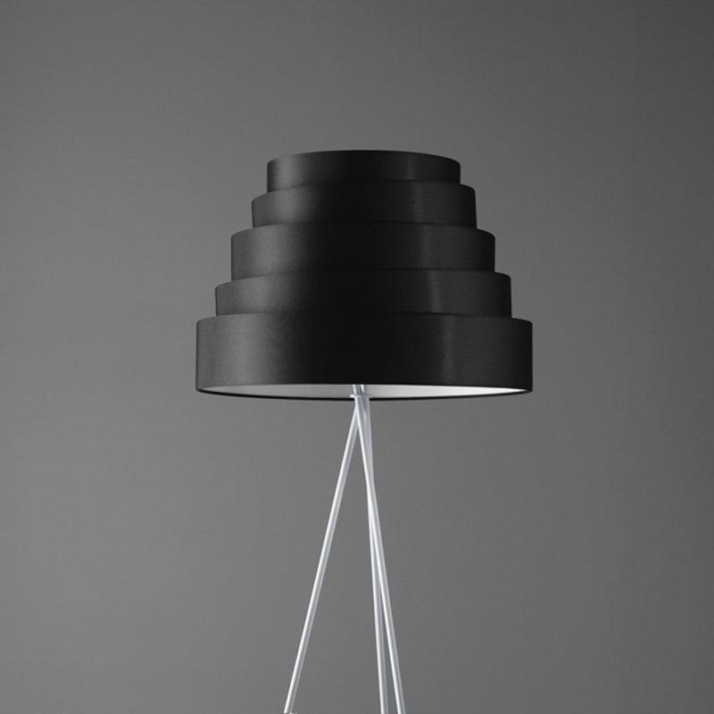 Babel Floor Lamp by Karboxx, Color: Black, ,  | Casa Di Luce Lighting
