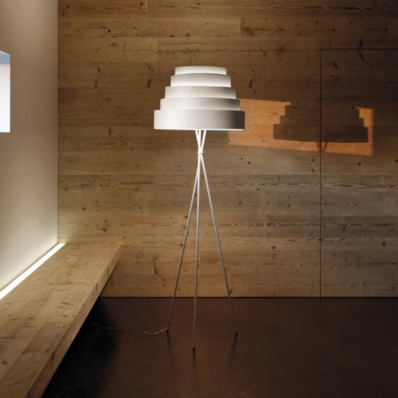 Babel Floor Lamp by Karboxx, Color: White, Black, ,  | Casa Di Luce Lighting