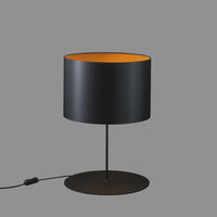 Half Moon Table Lamp by Karboxx, Color: Orange, Size: Large,  | Casa Di Luce Lighting