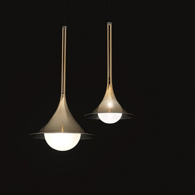 Lady Louis Suspension by Cangini & Tucci, Color: Gold, Finish: Chrome, Size: Small | Casa Di Luce Lighting