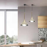 Lady Louis Suspension by Cangini & Tucci, Color: Transparent, Amber, Aubergine-Cangini & Tucci, Gold, Bronze, Finish: Black, Chrome, Size: Small, Medium, Large | Casa Di Luce Lighting