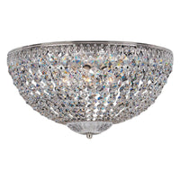 Polished Silver X-Large Petit Crystal Ceiling Light by Schonbek