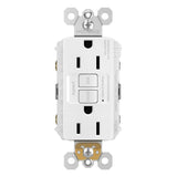 White Radiant Spec Grade 15A Tamper Resistant Self Test GFCI Receptacle by Legrand Radiant
