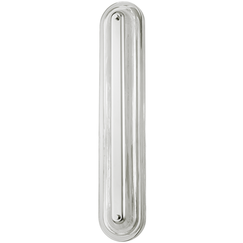 Litton Wall Sconce By Hudson Valley, Size: Medium, Finish: Polished Nickel