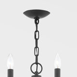 Cate Chandelier By Troy Lighting, Size: Medium, Finish: Forged Iron