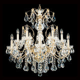 Century Chandelier by Schonbek, Finish: Silver Polished-Schonbek, Number of Lights: 12,  | Casa Di Luce Lighting
