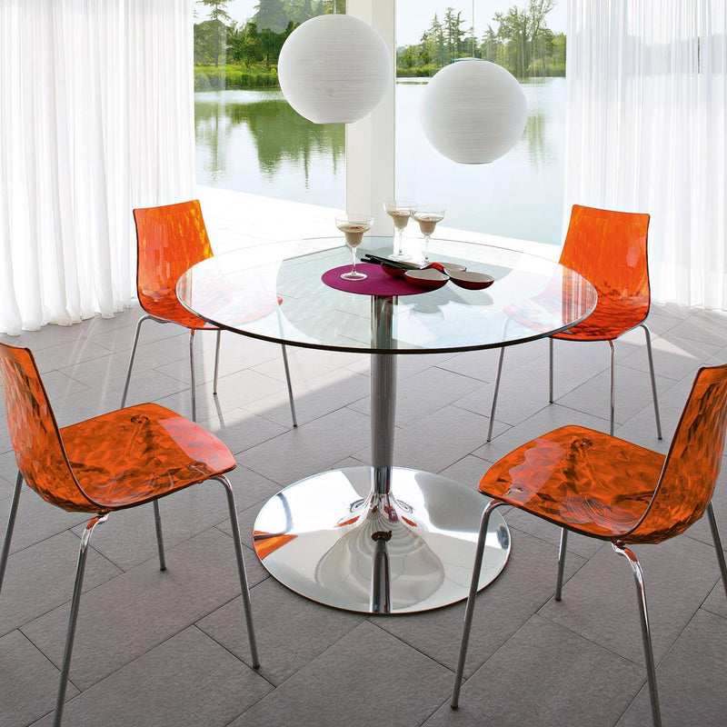Dining Round Planet Table by Calligaris CS/4005/S/V/VS