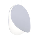 Malibu Disc Pendant by Sonneman, Finish: Dove Grey, Size: Medium,  | Casa Di Luce Lighting
