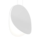 Malibu Disc Pendant by Sonneman, Finish: White, Size: Large,  | Casa Di Luce Lighting