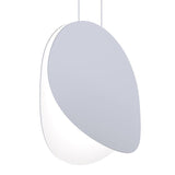 Malibu Disc Pendant by Sonneman, Finish: Dove Grey, Size: Large,  | Casa Di Luce Lighting