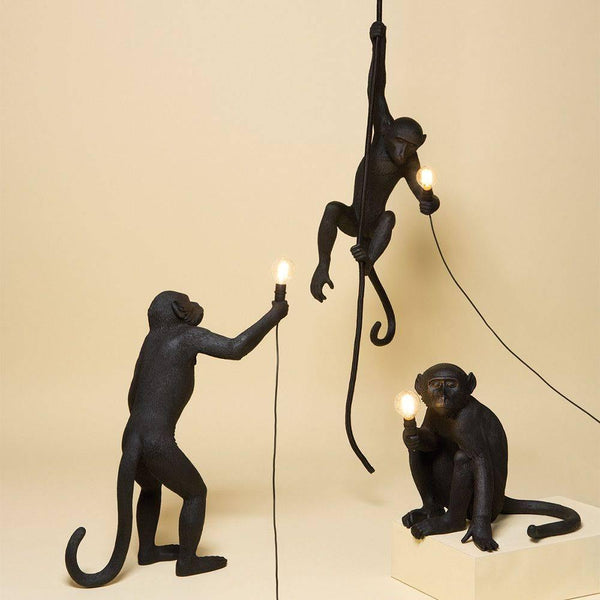 The Sitting Monkey Table Lamp by Seletti
