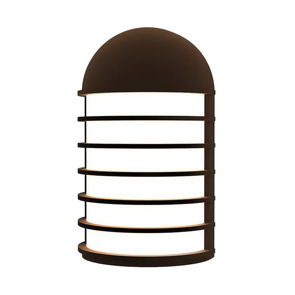 Lighthouse Indoor-Outdoor Wall Light, Size: Small, Finish: Textured Bronze