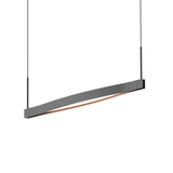 Ola LED Pendant By Sonneman Lighting, Finish: Satin Black