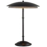 Prismatic Table Lamp, Finish: Black