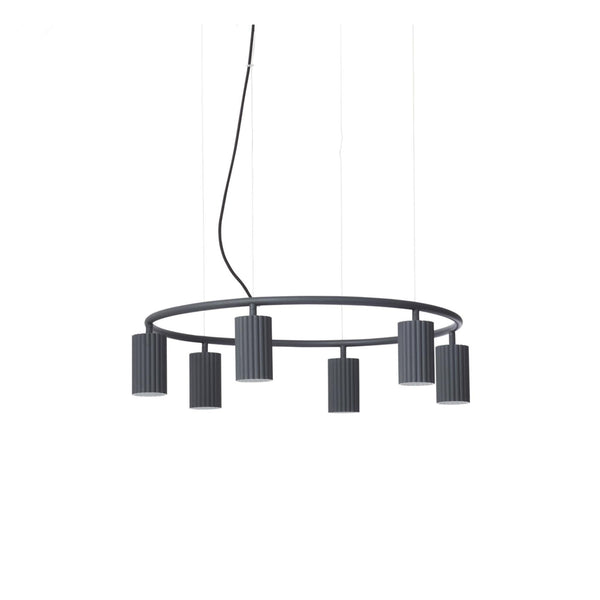 Donna Circle Pendant by Pholc, Size: Small, Finish: Black Ink,  | Casa Di Luce Lighting