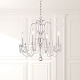 Esmery Chandelier By Schonbek, Size: Small, Finish: Polished Silver