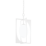Enzo Pendant Light By Troy Lighting, Size: Small, Finish: Gesso White