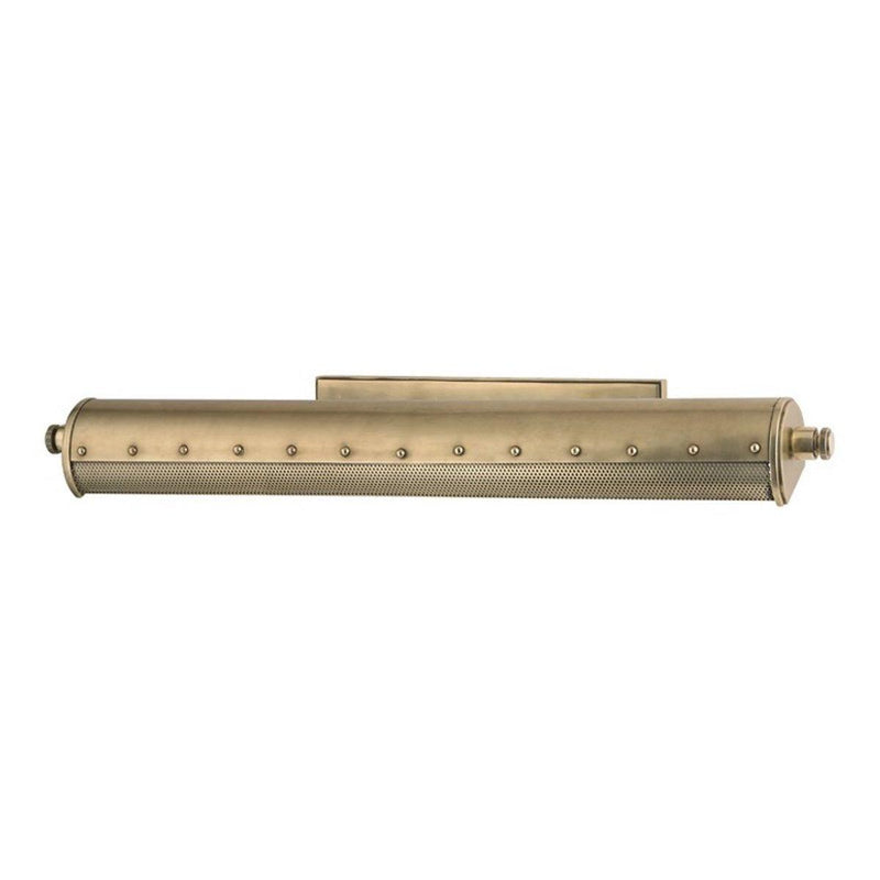 Gaines Picture Light by Hudson Valley, Finish: Brass Aged, Nickel Polished, Aged Old Bronze-Hudson Valley, Historic Nickel-Hudson Valley, Size: Small, Medium, Large,  | Casa Di Luce Lighting