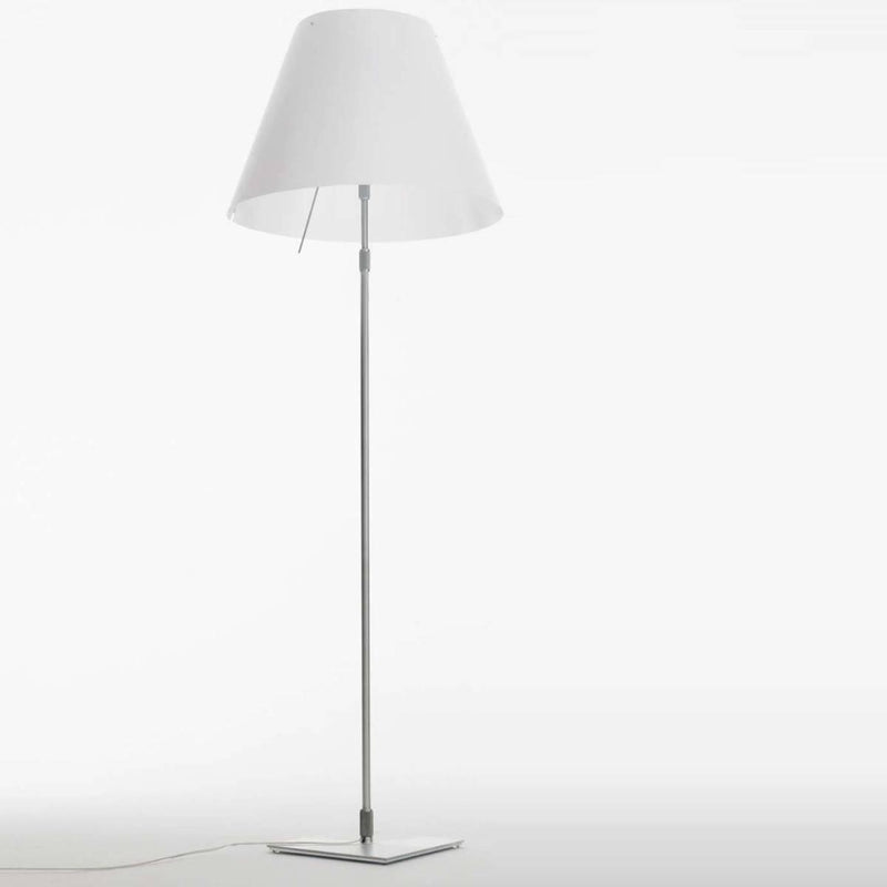 Grande Costanza Floor Lamp with On-Off Switch by Luceplan, Light Option: A21, Fluorescent, ,  | Casa Di Luce Lighting