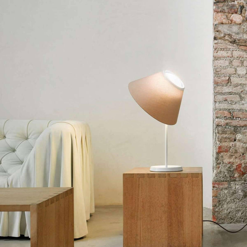 Cappuccina Table Lamp by Luceplan, Finish: Cream, Brown/Pluie, Green/Cochenille, ,  | Casa Di Luce Lighting