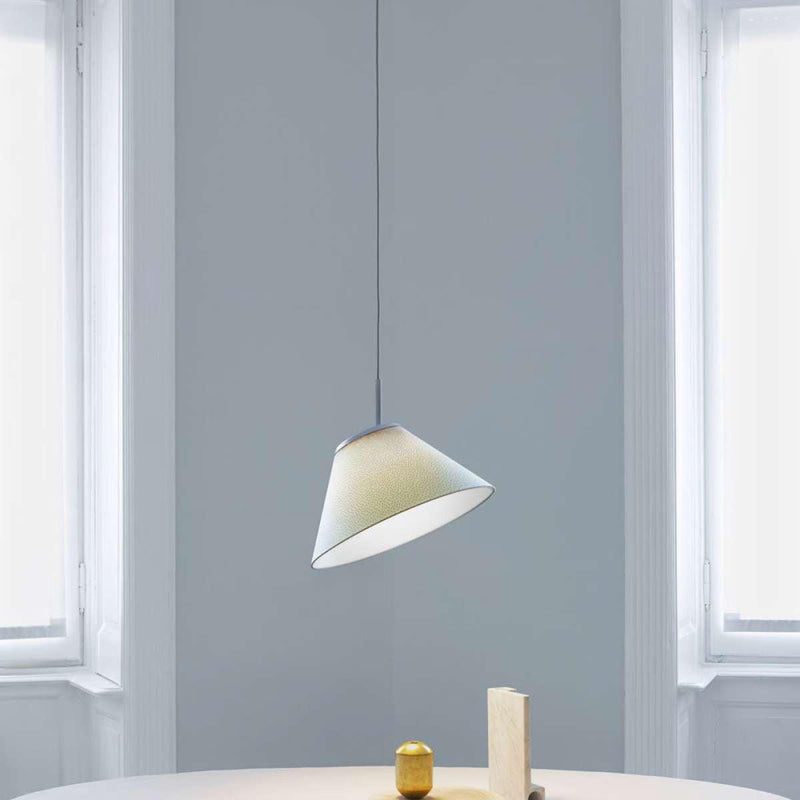 Cappuccina LED Pendant by Luceplan, Finish: Cream, Brown/Pluie, Green/Cochenille, Size: Small, Large,  | Casa Di Luce Lighting