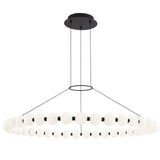 Orbet Chandelier By Tech Lighting, Size: Small, Finish: Nightshade Black