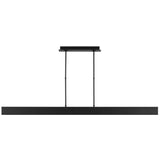 I-Beam Linear Suspension By Tech Lighting, Finish: Nightshade Black, Size: Large