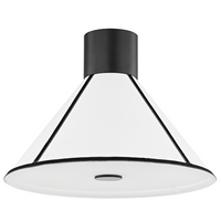 Forrest Semi Flush Mount By Troy Lighting, Size: Small