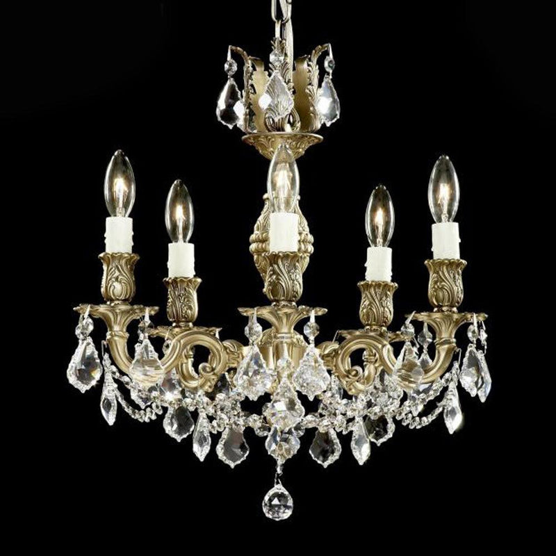 Rosetta Collection CH9512-A-02G-PI Chandelier by ABC Lighting