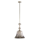 Argento Bell Pendant by Corbett, Size: Small, Large, ,  | Casa Di Luce Lighting