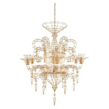 Angelus Chandelier by Forestier, Finish: Gold, ,  | Casa Di Luce Lighting