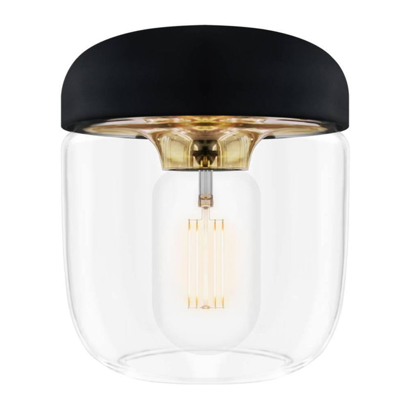 Acorn Pendant by UMAGE, Color: Polished Steel, Polished Brass, Polished Copper, Finish: Black, White,  | Casa Di Luce Lighting