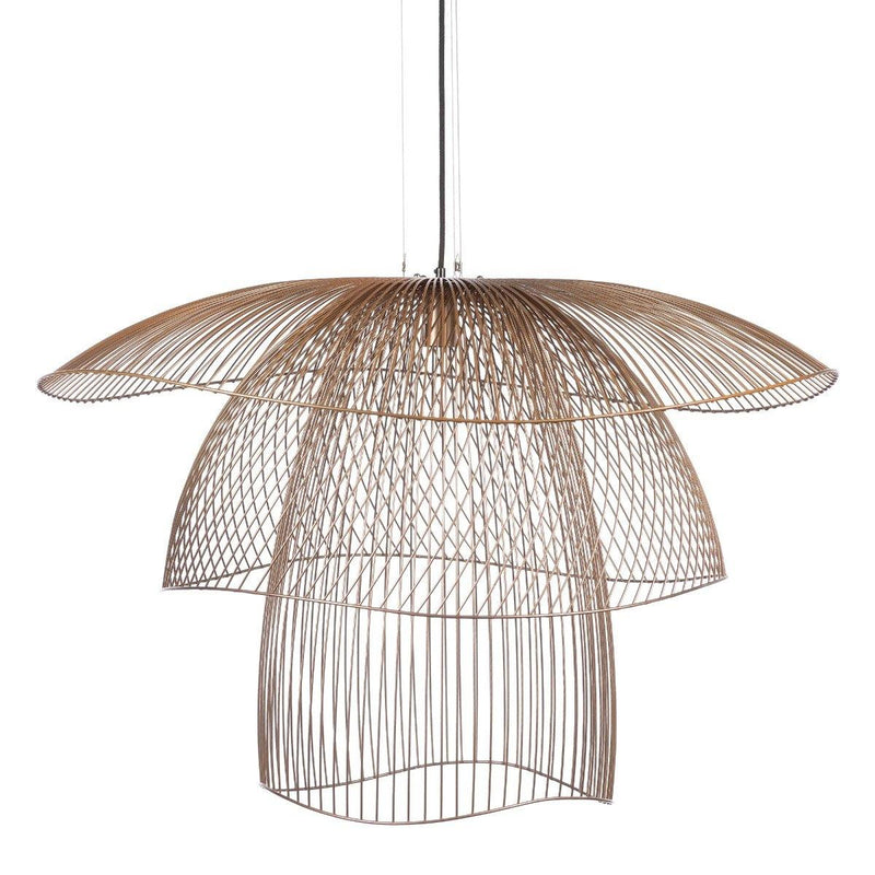 Champagne Large Papillon Suspension by Forestier