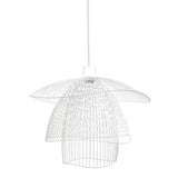 White Small Papillon Suspension by Forestier